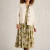 Eden Denim Collared Jacket in LIGHT NATURAL<White Stuff Outlet