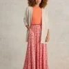 ERIN LONGLINE CARDI in LIGHT NATURAL<White Stuff Best