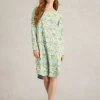 Eva Jersey Nightie in BLUE PRINT<White Stuff Hot