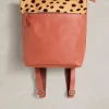Farrah Leather Backpack in PINK MULTI<White Stuff New