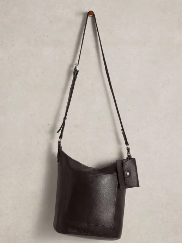 Fern Crossbody in PURE BLACK<White Stuff Hot