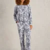 Fern Jersey PJ Bottom in GREY PRINT<White Stuff New