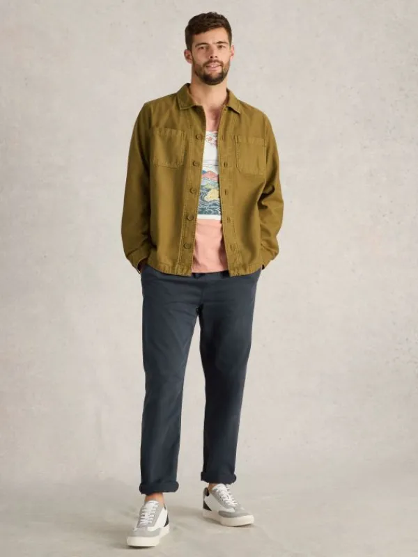 Finch Workwear Jacket in KHAKI GREEN<White Stuff Sale