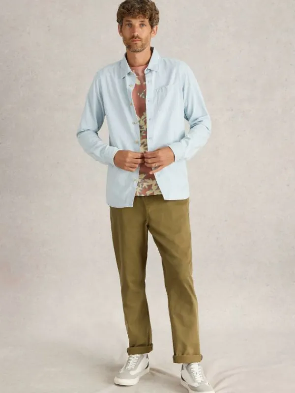 Fine Stripe Shirt in BLUE MULTI<White Stuff Sale