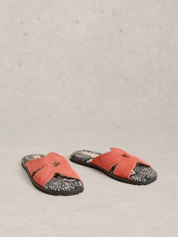 Floral Flip Flop Sandal in LIGHT ORANGE<White Stuff Discount