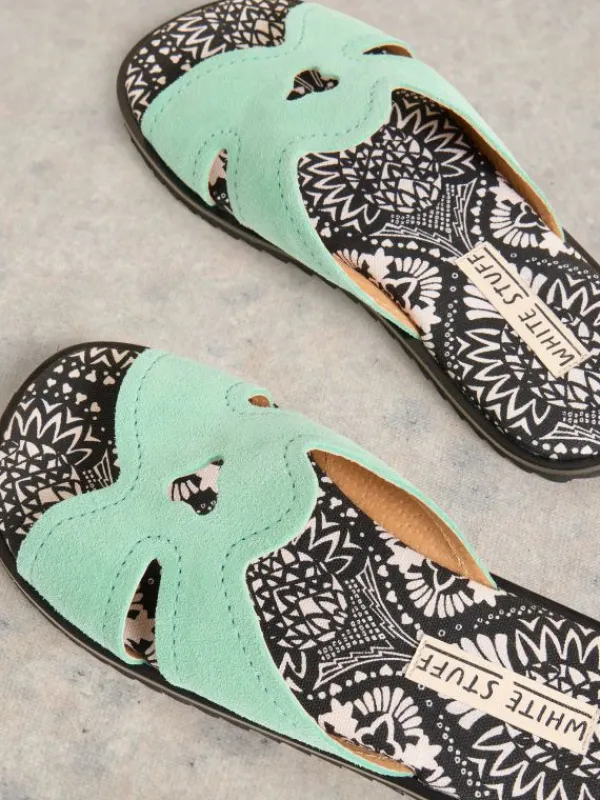 Floral Flip Flop Sandal in BRIGHT BLUE<White Stuff Sale