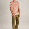 Floral Printed Short Sleeve Tee in PINK PRINT<White Stuff Clearance