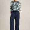Freda Wide Leg Trousers in DARK NAVY<White Stuff Best