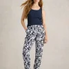 Freya Jersey PJ Jogger in NAVY PRINT<White Stuff Fashion