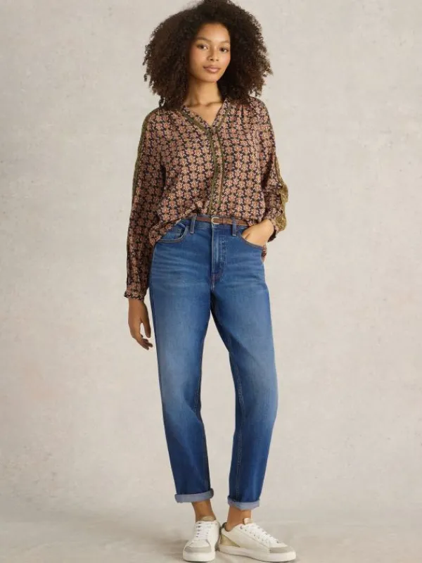 Freya Weekend Jean in MID DENIM<White Stuff New