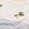 Girls Embroidered Stripe Tee in IVORY MULTI<White Stuff Discount