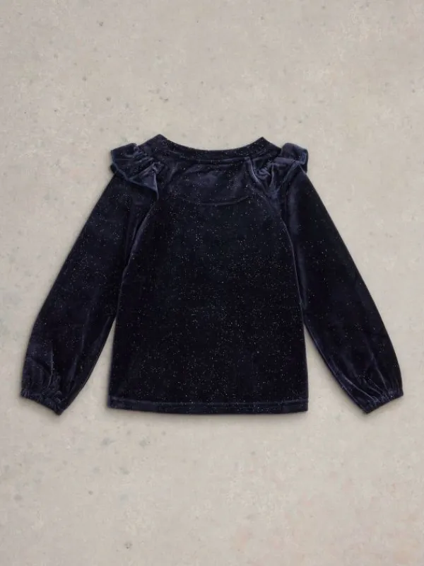 Girls Sparkle Top in DARK NAVY<White Stuff Online