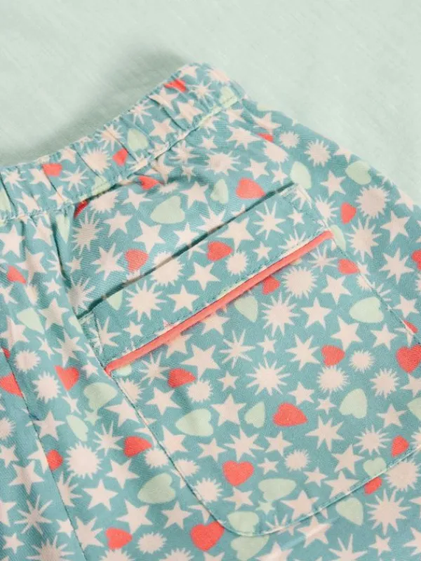 Girls Spots PJ Set in BLUE MULTI<White Stuff Clearance