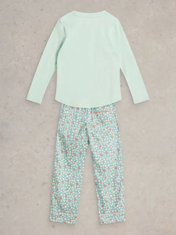 Girls Spots PJ Set in BLUE MULTI<White Stuff Clearance