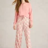 Hailey Henley Jersey Top in LIGHT PINK<White Stuff Best