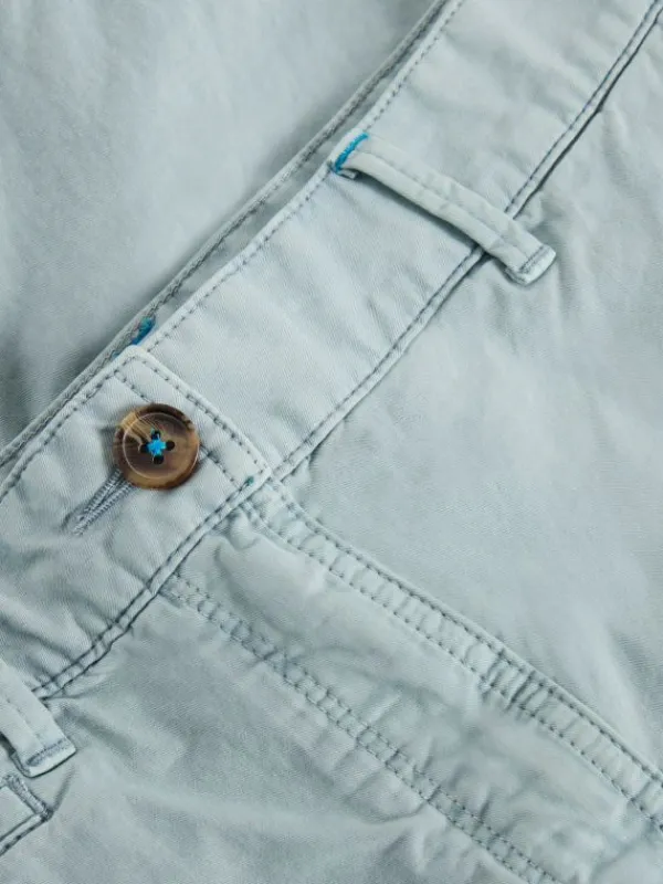 Hayley Organic Chino Short in MID BLUE<White Stuff Best