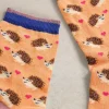 Hedgehog Ankle Socks in ORANGE MULTI<White Stuff Sale