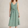 Heidi Jersey Midi Dress in NAVY PRINT<White Stuff Hot