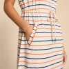 Heidi Short Jersey Dress in IVORY MULTI<White Stuff Sale