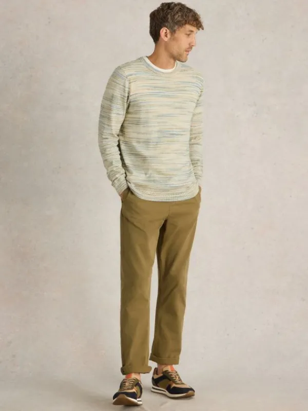 Henderson Spacedye Jumper in NATURAL MULTI<White Stuff Best