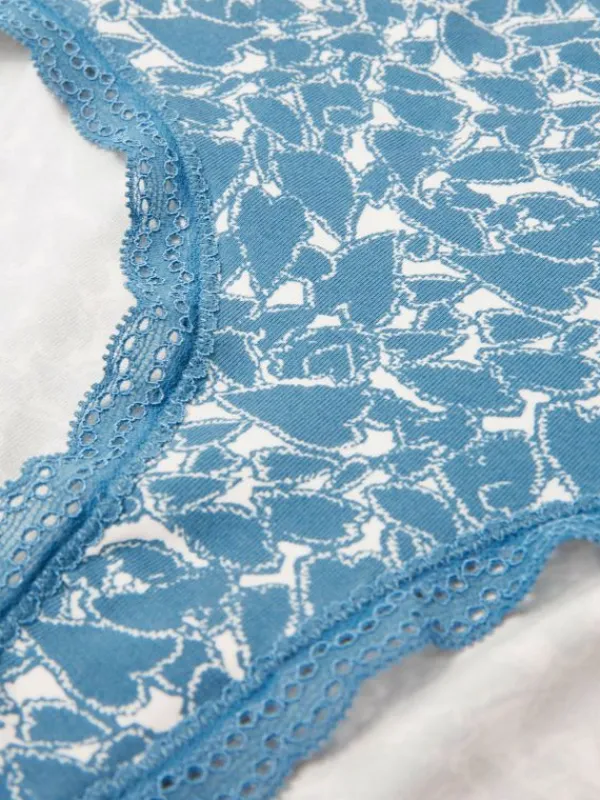 High Waisted Shortie in BLUE MULTI<White Stuff Best