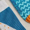 Hotch Potch Stripe Ankle Sock in BRIGHT TEAL<White Stuff Online