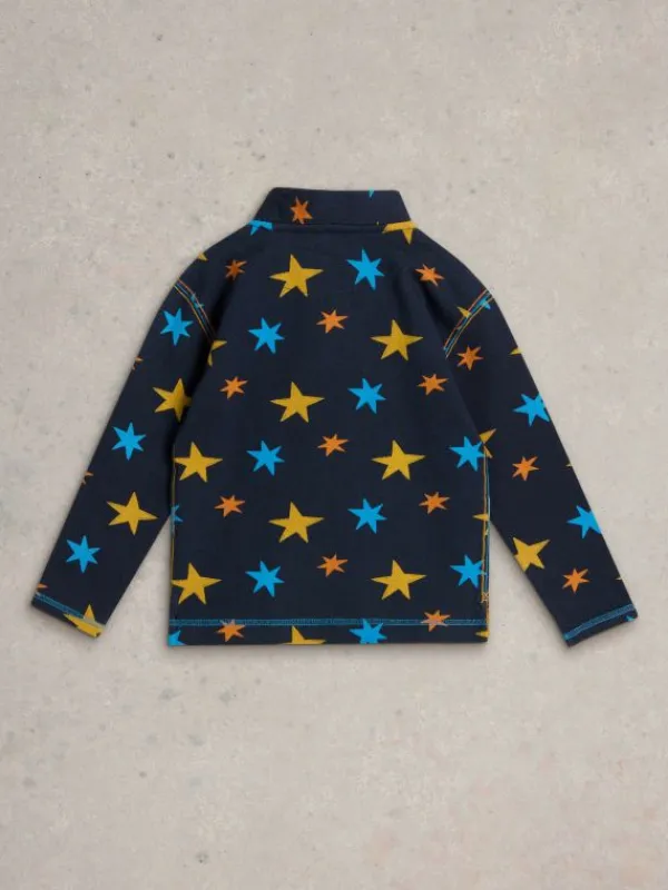 Jack Star Funnel Sweat in NAVY MULTI<White Stuff Clearance