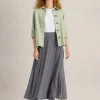 Jada Jersey Maxi Skirt in NAVY PRINT<White Stuff Online