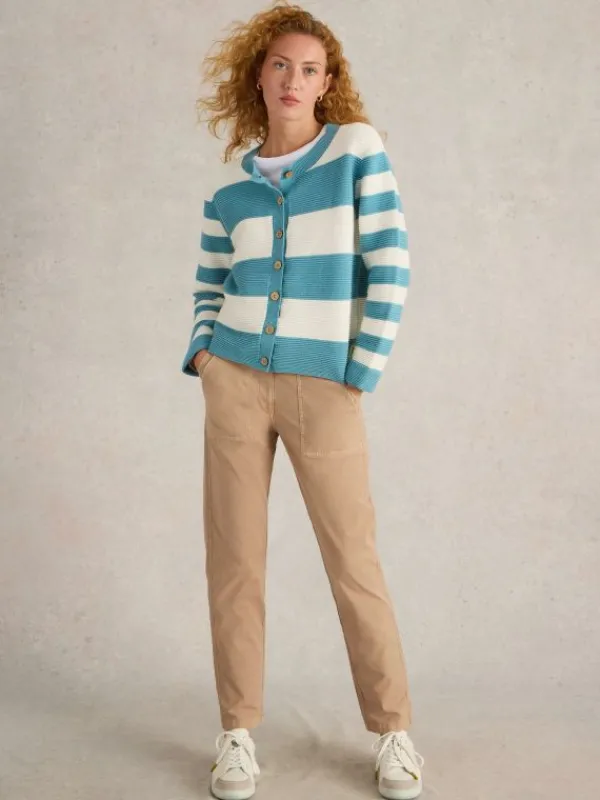 JANA CARDI in BLUE MULTI<White Stuff Outlet