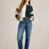 JANA COLOURBLOCK JUMPER in NATURAL MULTI<White Stuff Online