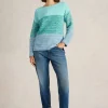 JANA TWIST JUMPER in BLUE MULTI<White Stuff Fashion