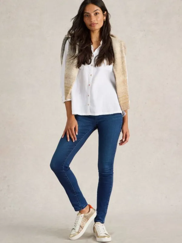Janey Jegging in MID DENIM<White Stuff Clearance