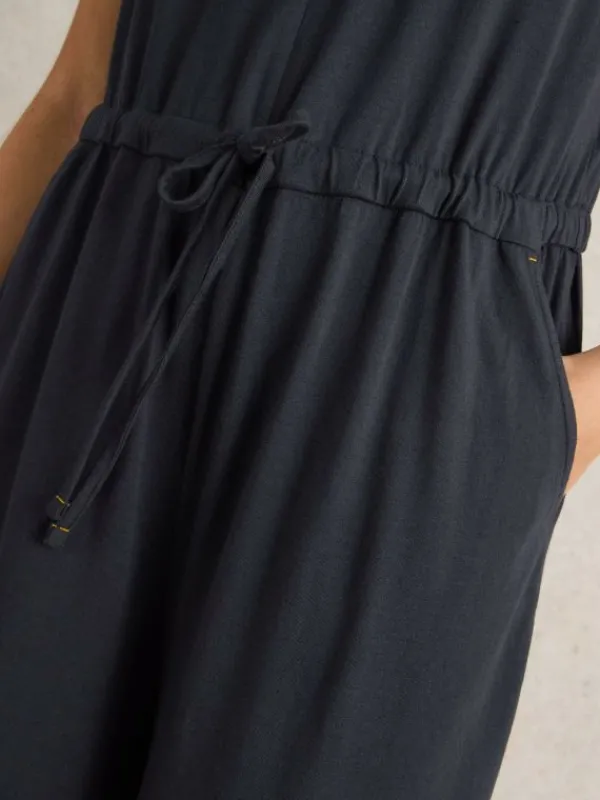 Jasmine Jersey Jumpsuit in CHARCOAL GREY<White Stuff Best