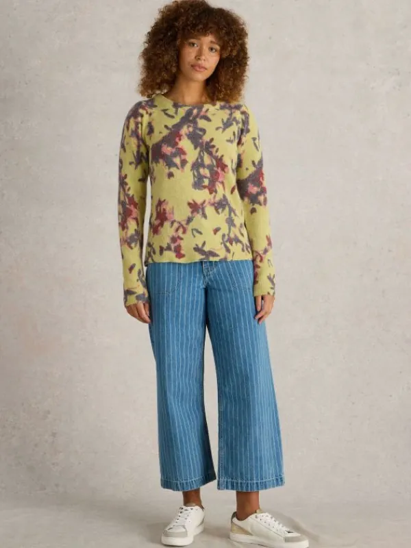 JODIE JUMPER in YELLOW PRINT<White Stuff Clearance