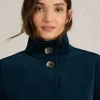 Karla Velvet Coat in DK TEAL<White Stuff Online