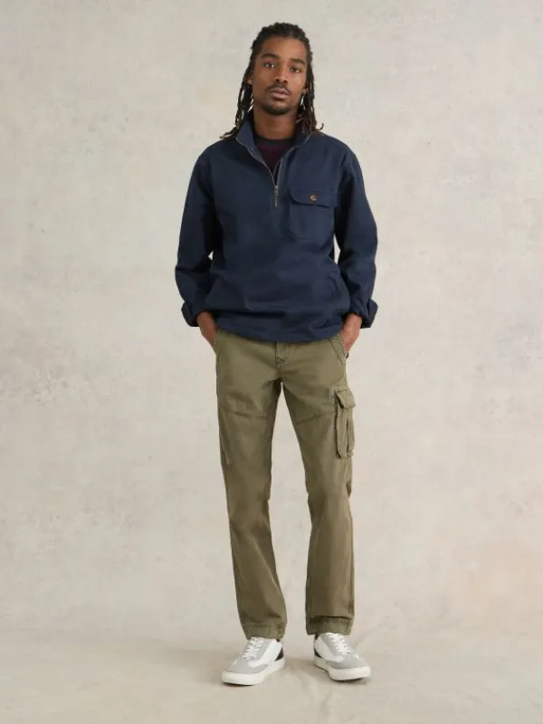 Kegworth Organic Cargo Trouser in KHAKI GREEN<White Stuff Outlet