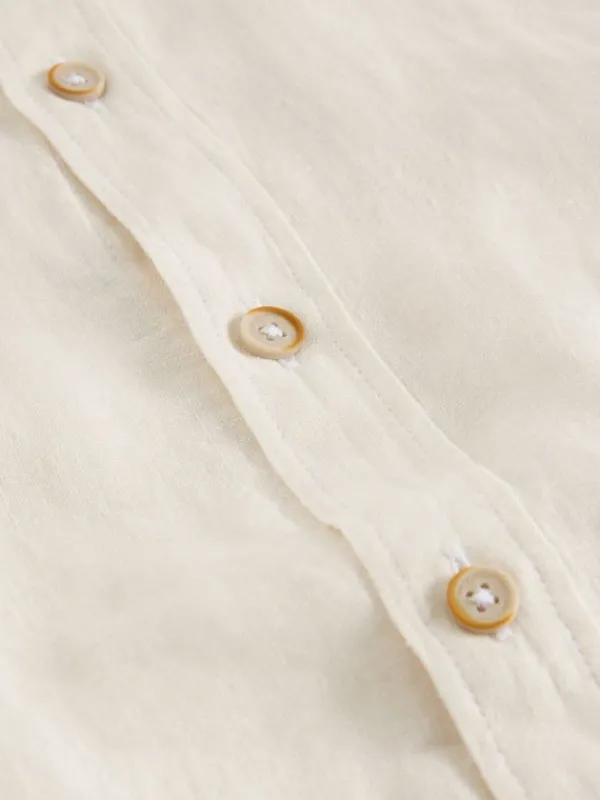 Keswick Linen Shirt in BRILLIANT WHITE<White Stuff Hot
