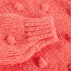 Kids Pom Pom Jumper in LIGHT CORAL<White Stuff Hot