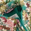 Kids Woodland Print Quilted Coat in NATURAL MULTI<White Stuff Discount
