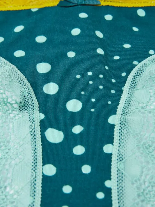 Knicker in TEAL MULTI<White Stuff Sale
