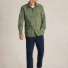 Koi Fish Printed Shirt in GREEN PRINT<White Stuff New