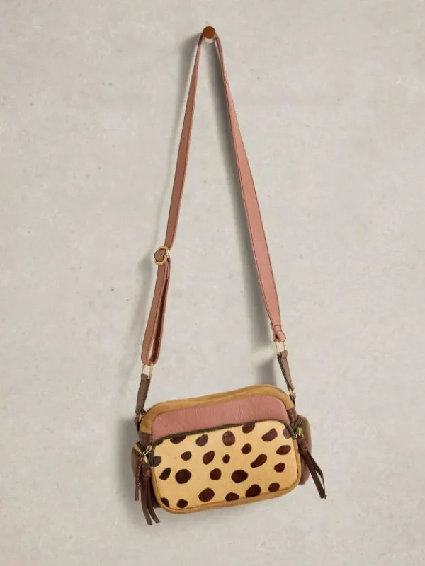 Lana Zip Camera Bag in PINK MULTI<White Stuff Best