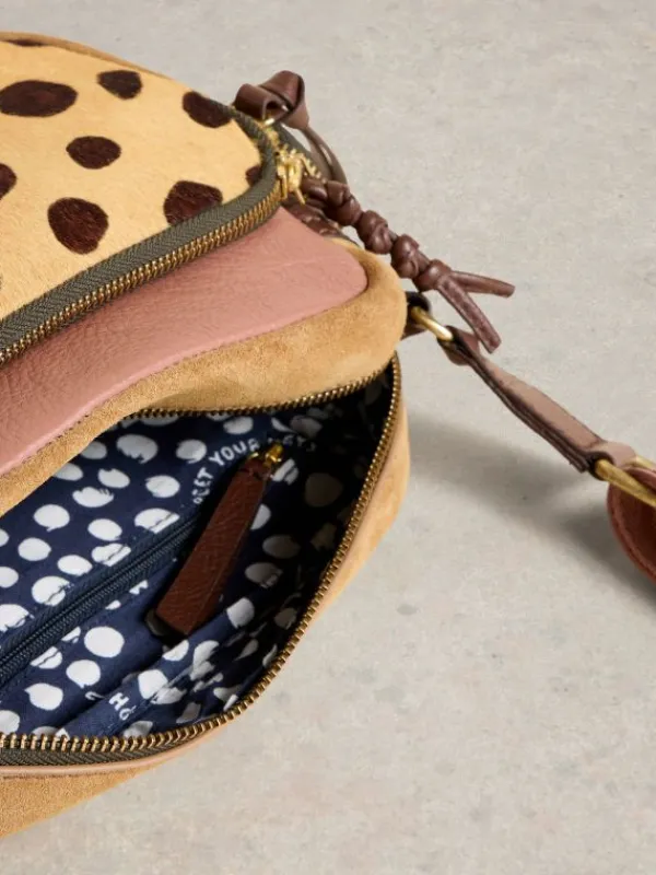 Lana Zip Camera Bag in PINK MULTI<White Stuff Best