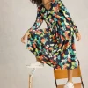 Leah Midi Jersey Dress in NAVY MULTI<White Stuff Clearance