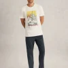 Lilypad Graphic Tee in WHITE PRINT<White Stuff Online