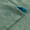 Long Sleeve Henley Tee in MID GREEN<White Stuff Sale
