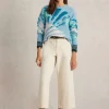LOUISA JUMPER in BLUE MULTI<White Stuff New
