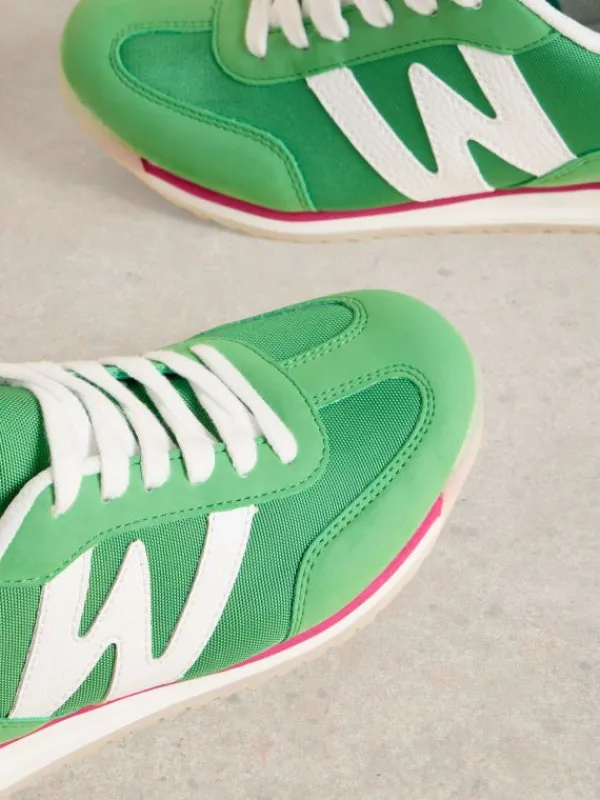 Lucy Trainer in BRIGHT GREEN<White Stuff Sale