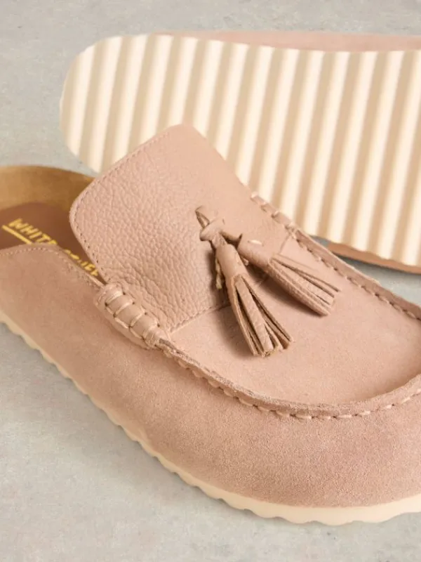 Mabel Slip On Footbed in LIGHT PINK<White Stuff Hot