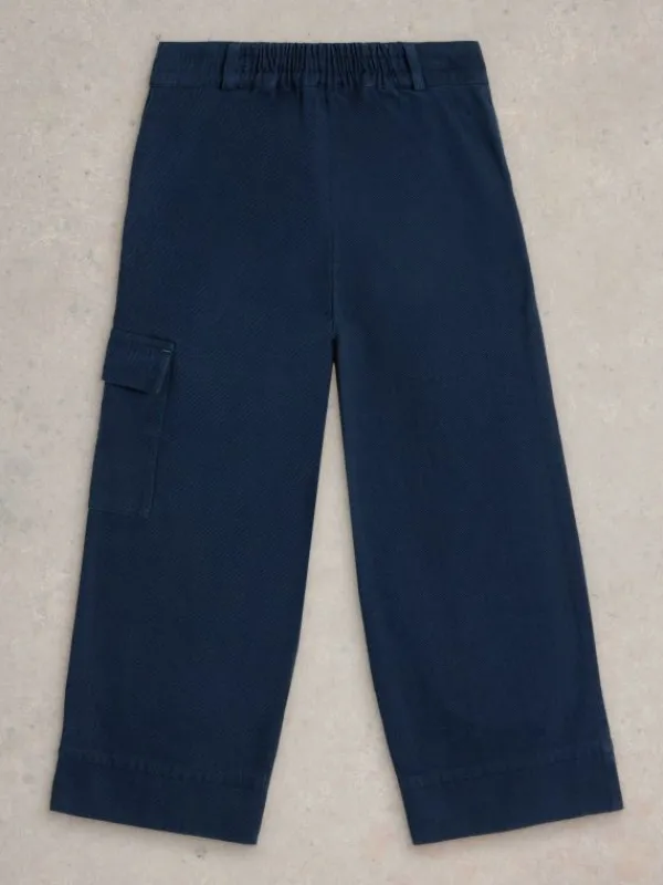Mabel Twill Trouser in DARK NAVY<White Stuff Discount